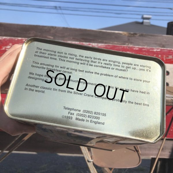 画像10: Vintage D. SunnyField Golden Corn Flakes Tin Can (B380) (10)
