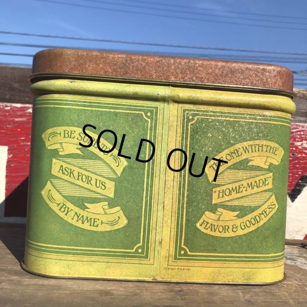 画像5: Vintage WHEAT HEART BREAD Tin Can (B386) (5)