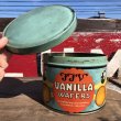 画像5: Vintage FFV Vanilla Wafers Biscuit Tin Can (B382) (5)