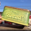 画像1: Vintage WHEAT HEART BREAD Tin Can (B386) (1)