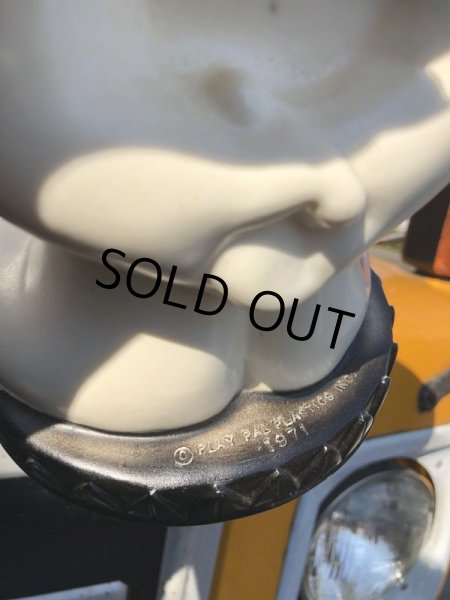 画像7: 70s Vintage Play Pal Smiley Face Plastic Coin Bank (B390)  (7)