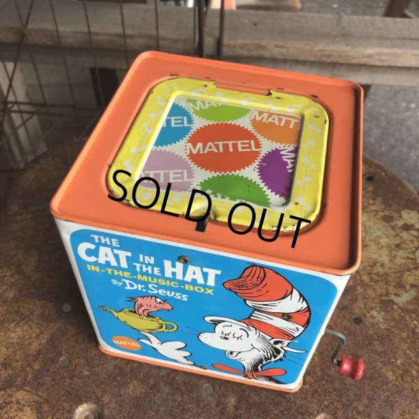 画像10: 70s Vintage Mattel CAT IN THE HAT Jack in the Box (B330) (10)