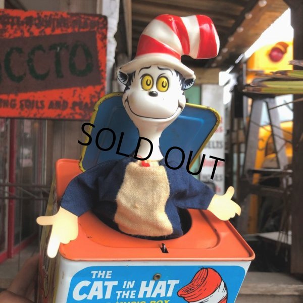 画像6: 70s Vintage Mattel CAT IN THE HAT Jack in the Box (B330) (6)