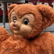 画像3: Vintage Rubber Face Doll Brown Bear (B395) (3)