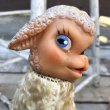 画像7: Vintage Rubber Face Doll Sheep (B391) (7)