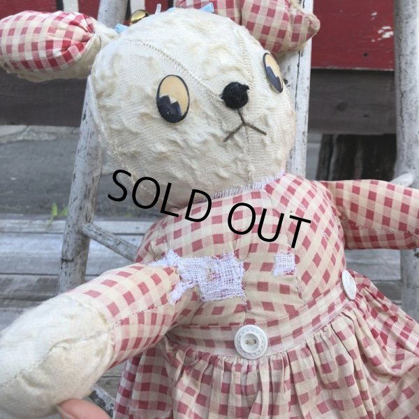 画像7: Vintage Doll Bunny (B394) (7)