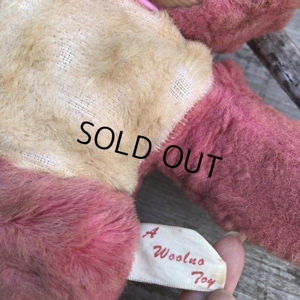 画像7: Vintage Rubber Face Doll Pink Kitty Cat (B393) (7)