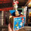 画像15: 70s Vintage Mattel CAT IN THE HAT Jack in the Box (B330) (15)