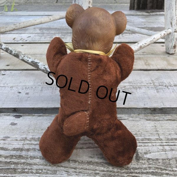 画像8: Vintage Rubber Face Doll Mini Bear (B392) (8)