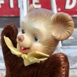 画像3: Vintage Rubber Face Doll Mini Bear (B392) (3)