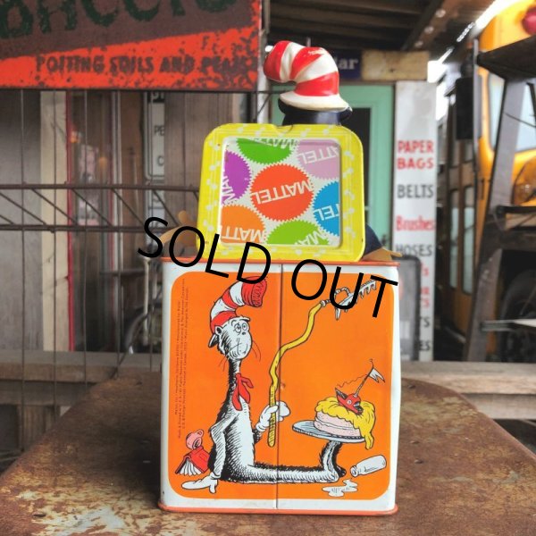 画像3: 70s Vintage Mattel CAT IN THE HAT Jack in the Box (B330) (3)