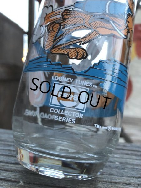 画像4: 70s Vintage Pepsi Glass Road Runner & Wile E. Coyote (B409) (4)