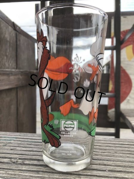 画像4: 70s Vintage Pepsi Glass Taz & Daffy Duck (B400) (4)