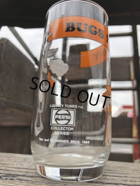 画像2: 70s Vintage Pepsi Glass Bugs Bunny (B410) (2)