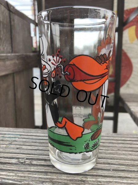 画像2: 70s Vintage Pepsi Glass Taz & Daffy Duck (B400) (2)
