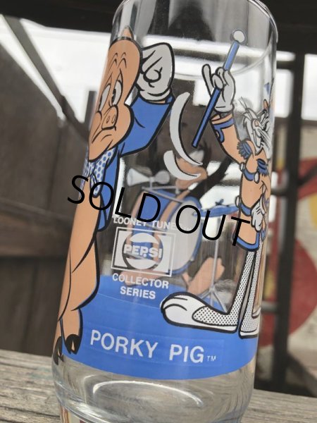 画像5: 70s Vintage Pepsi Glass Porky Pig (B408) (5)