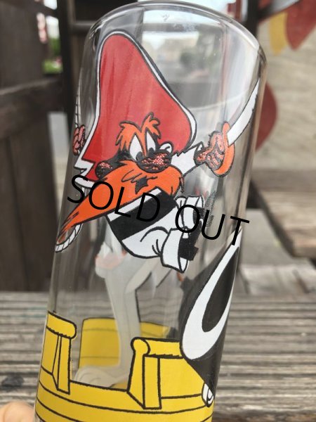 画像6: 70s Vintage Pepsi Glass Bugs Bunny & Yosemite Sam (B397) (6)