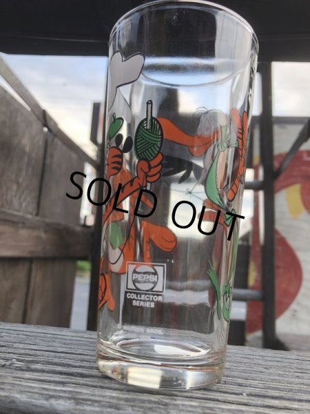 画像5: 70s Vintage Pepsi Glass Beaky Buzzard & Cool Cat (B406) (5)