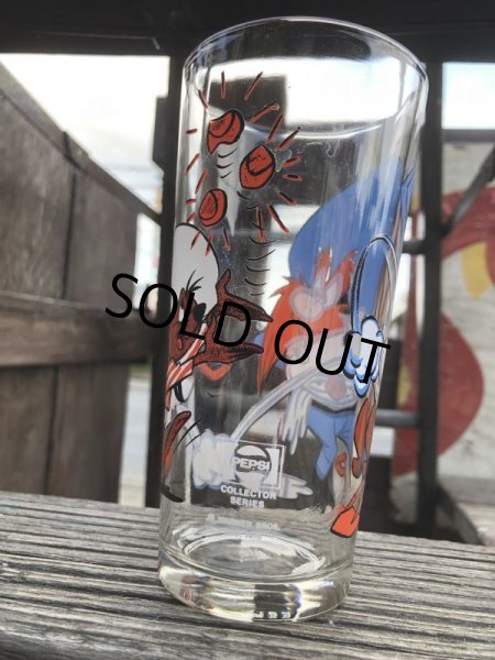 画像4: 70s Vintage Pepsi Glass  Yosemite Sam & Speedy Gonzales (B401) (4)