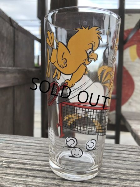 画像4: 70s Vintage Pepsi Glass Foghorn Leghorn & Henery Hawk (B407) (4)
