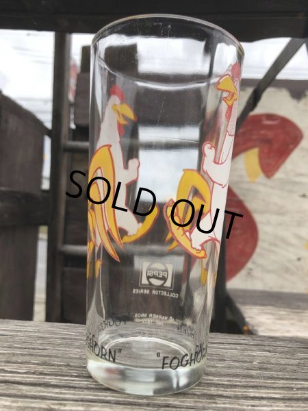 画像5: 70s Vintage Pepsi Glass Foghorn Leghorn (B425) (5)