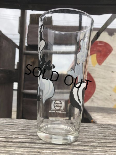 画像5: 70s Vintage Pepsi Glass Pepe Le Pew (B426) (5)