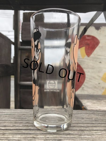 画像5: 70s Vintage Pepsi Glass Porky Pig (B419) (5)