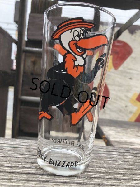 画像2: 70s Vintage Pepsi Glass Beaky Buzzard (B423) (2)