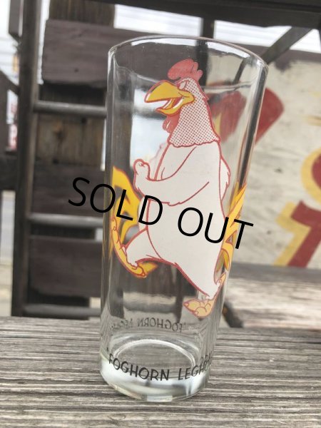画像2: 70s Vintage Pepsi Glass Foghorn Leghorn (B425) (2)