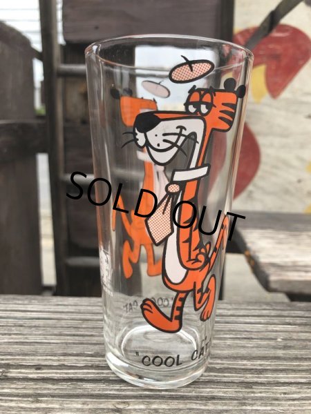 画像4: 70s Vintage Pepsi Glass Cool Cat (B424) (4)