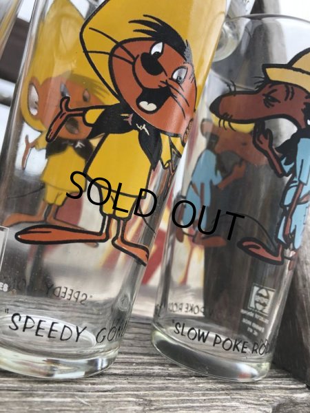画像7: 70s Vintage Pepsi Glass Slow Poke Rodriguez (B412) (7)