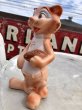 画像2: 50s Vinatge Tiger Cat Football Mascot Rubber Doll (B427) (2)