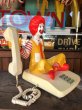 画像2: 80s Vintage Telephone Ronald McDonald Canada Ver (B430) (2)