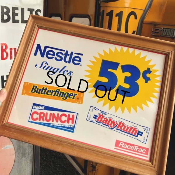 画像7: Vintage Nestle Candy Bar Sign (B432) (7)