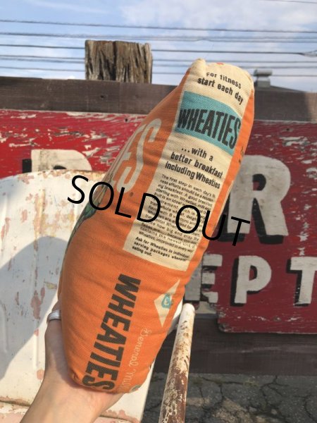 画像2: Vintage Wheaties Pillow Cushion (B436) (2)