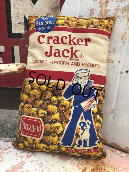 画像7: Vintage Cracker Jack Pillow Cushion (B435) (7)