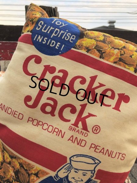 画像3: Vintage Cracker Jack Pillow Cushion (B435) (3)