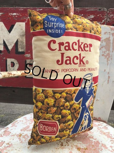 画像5: Vintage Cracker Jack Pillow Cushion (B435) (5)