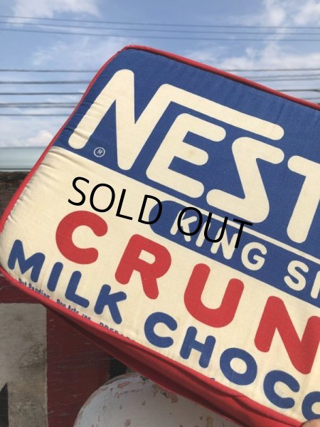 画像2: Vintage NESTLE'S king size Bar Pillow Cushion (B433) (2)