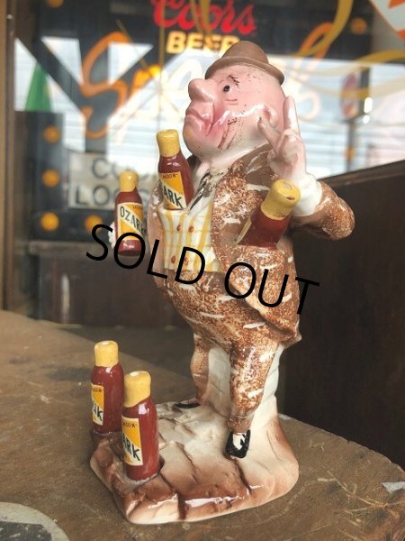 画像7: Vintage OZARK Moonshine Ceramic Toothpick  Holder (B440) (7)