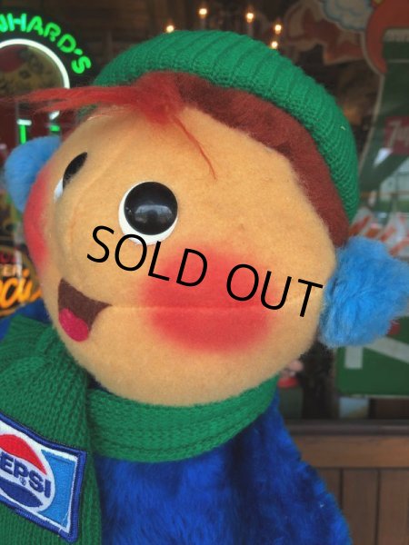 画像5: 70s Vintage Pepsi Christmas Doll 43cm (B442) (5)