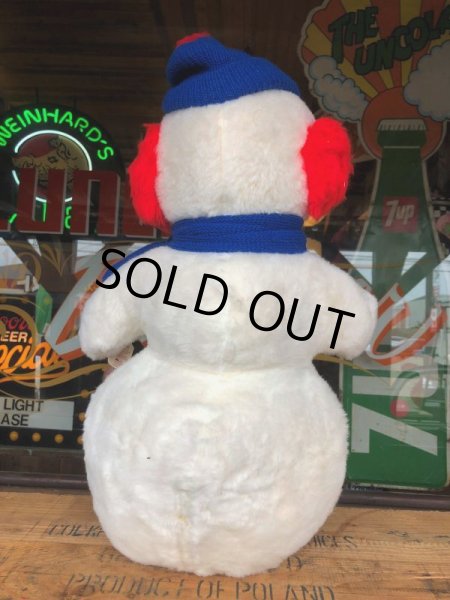 画像6: 70s Vintage Pepsi Christmas Doll Snow Man 52cm (B444) (6)
