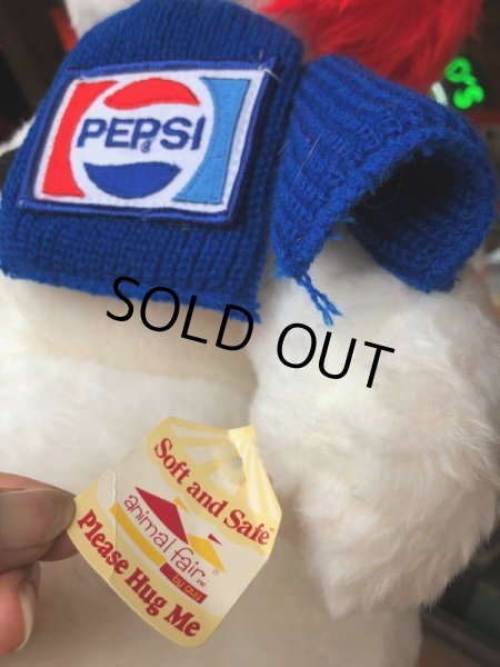 画像2: 70s Vintage Pepsi Christmas Doll Snow Man 52cm (B444) (2)