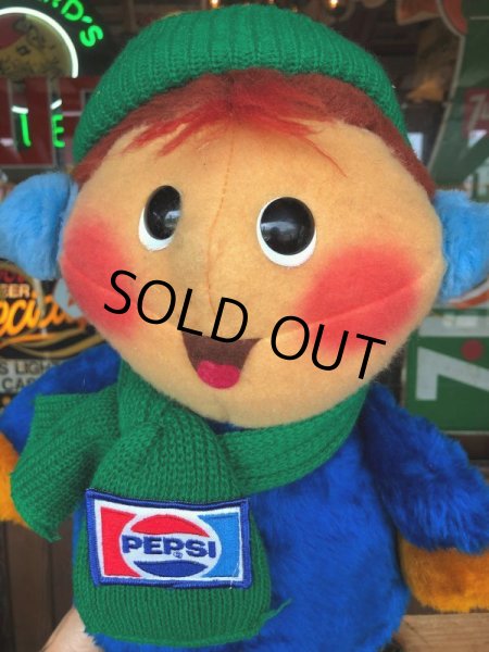 画像4: 70s Vintage Pepsi Christmas Doll 43cm (B442) (4)