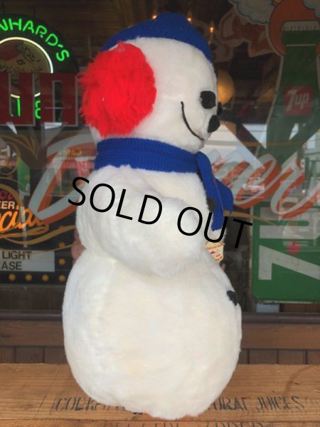 画像7: 70s Vintage Pepsi Christmas Doll Snow Man 52cm (B444) (7)
