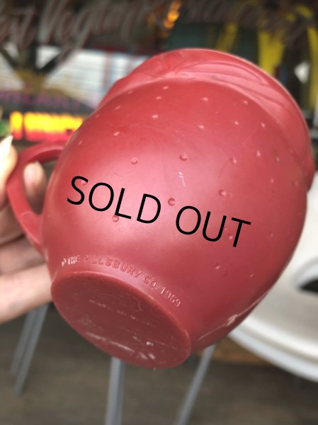 画像2: 60s Vintage Funny Face Mug  Freckle Face Strawberry (B445) (2)