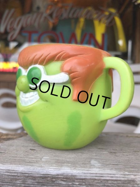 画像4: 70s Vintage Funny Face Mug With It Watermelon (B447) (4)