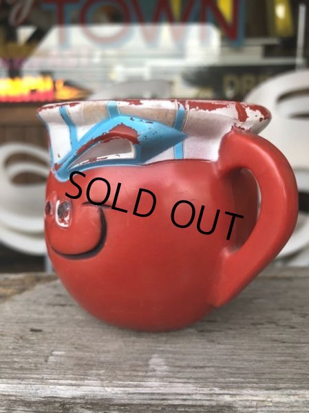 画像4: 60s Vintage Funny Face Mug Choo Choo Cherry (B448) (4)