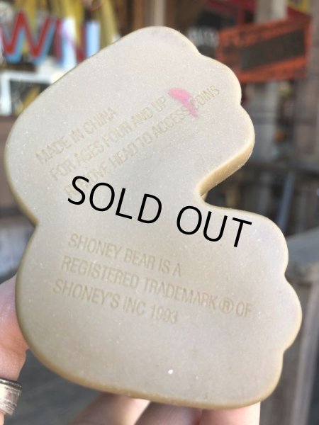 画像2: 90s Vintage Shoney’s Bear Coin Bank Doll  (B449) (2)