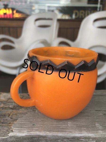 画像3: 70s Vintage Funny Face Mug  Jolly Olly Orange (B446) (3)